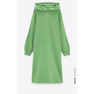 Zara Hooded Midi Dress